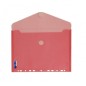MAPA A4 CU ARICI BURDUF SI PERFORATII 24X31CM ROSIE OFFICE BOX