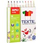 CARIOCI PENTRU TEXTILE 10 CULORI APLI CARIOCI PENTRU TEXTILE 10 CULORI APLI