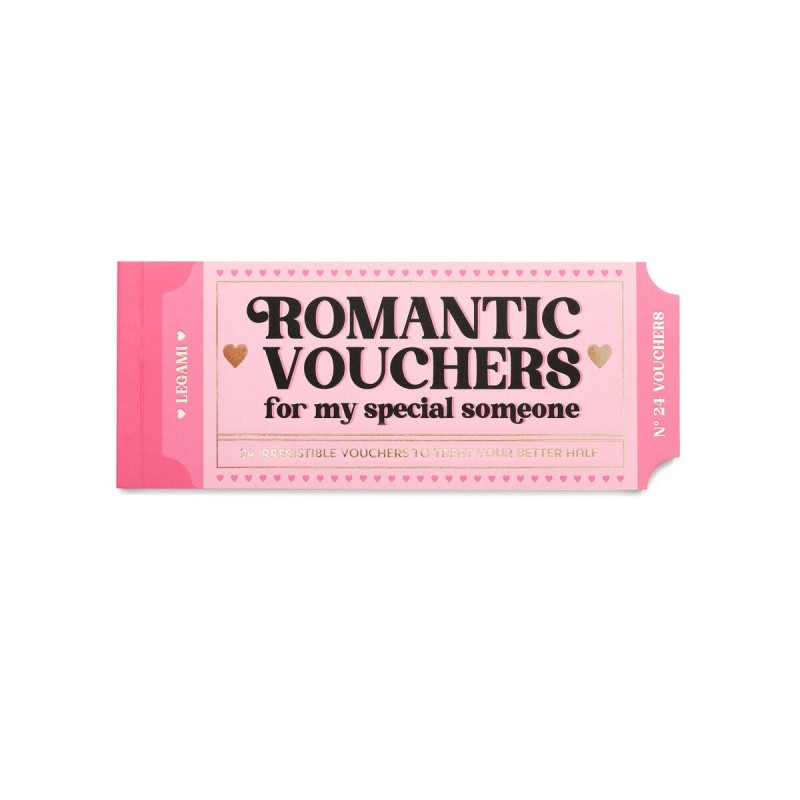 ROMANTIC GIFT VOUCHERS IN ENGLEZA LEGAMI