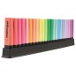 TEXTMARKER STABILO BOSS ORIGINAL 23 CULORI CU SUPORT PENTRU BIROU