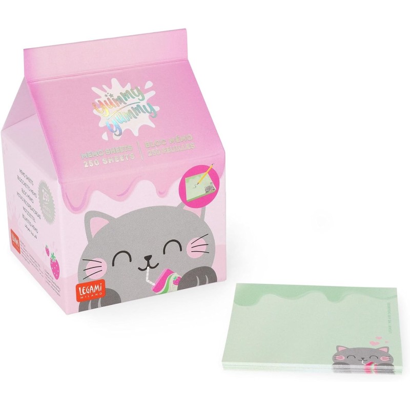 NOTITE ADEZIVE MEOW YUMMY YUMMY LEGAMI