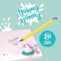 NOTITE ADEZIVE UNICORN YUMMY YUMMY LEGAMI