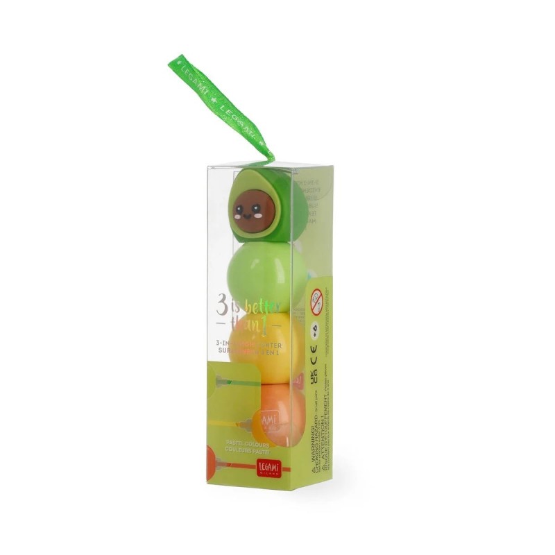 TEXTMARKER 3 IN 1 AVOCADO LEGAMI