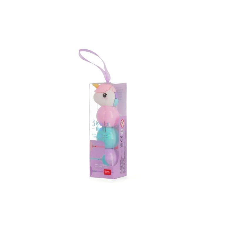 TEXTMARKER 3 IN 1 UNICORN LEGAMI