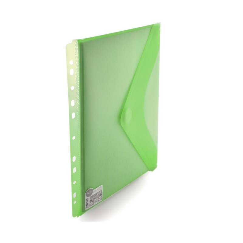 MAPA A4 CU ARICI SI PERFORATII 24X31CM VERDE OFFICE BOX