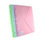 MAPA A4 CU ARICI SI PERFORATII 24X31CM BLUSH PASTEL
