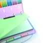 MAPA A4 CU ARICI SI PERFORATII 24X31CM BLUSH PASTEL