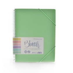 MAPA CU SPIRALA SI ELASTIC 20 FOLII BLUSH OFFICE BOX