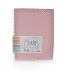 MAPA CU SPIRALA SI ELASTIC 20 FOLII BLUSH OFFICE BOX