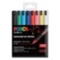 SET 8 BUC UNI POSCA MARKER APA PC-1MR 0.7MM BASIC