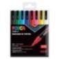 SET 8 BUC UNI POSCA MARKER APA PC-3M 0,9-1,3 MM