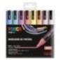 SET 8 BUC UNI POSCA MARKER APA PC-5M 1.8-2.5 MM PASTEL