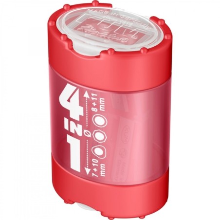 ASCUTITOARE 4 DIMENS 7,8,10 SI 11 MM CU CONTAINER KUM