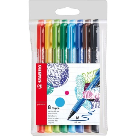 STABILO CARIOCI POINTMAX  SET 8 BUC