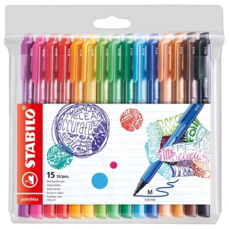 STABILO CARIOCI POINTMAX  SET 15 BUC