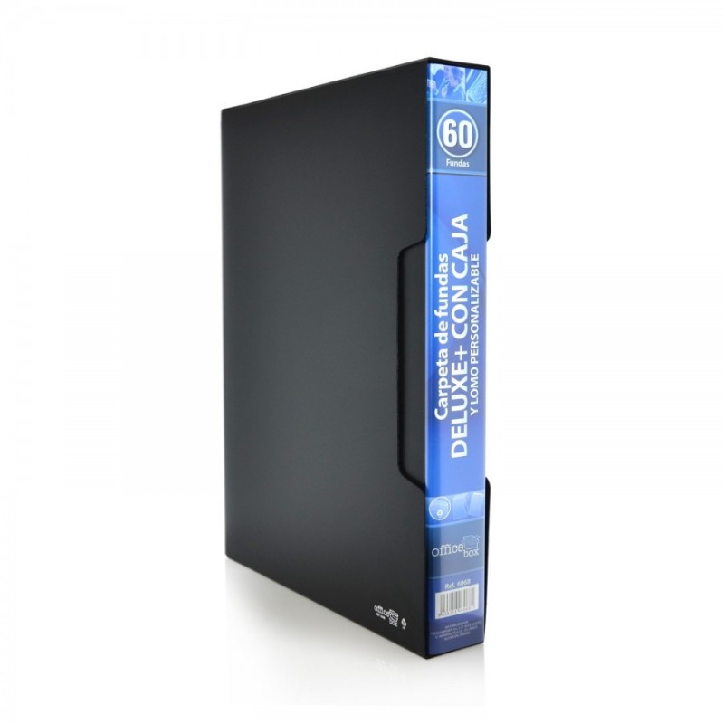 MAPA DE 60 FOLII DELUXE CU CUTIE NEGRA OFFICE BOX