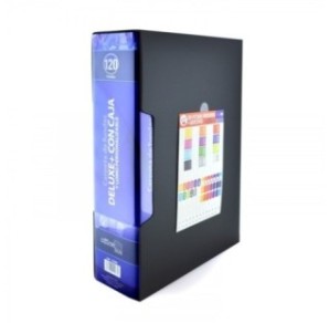 MAPA DE 120 FOLII DELUXE CU CUTIE NEGRA OFFICE BOX