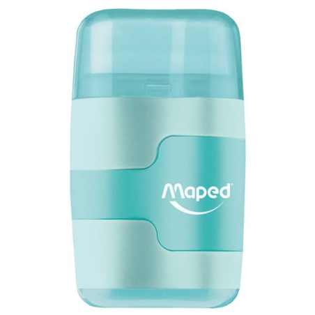 ASCUTITOARE DUBLA CU RADIERA CONNECT PASTEL MAPED