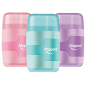 ASCUTITOARE DUBLA CU RADIERA CONNECT PASTEL MAPED