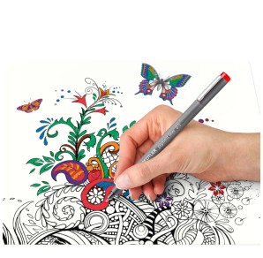 PIGMENT LINER STAEDTLER 308 6 CULORI 0.5MM