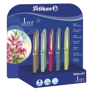 PIX PELIKAN METAL JAZZ PASTEL/5 CULORI LIME VERDE CREM BLEU ROZ