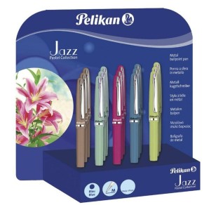PIX PELIKAN METAL JAZZ PASTEL/5 CULORI LIME VERDE CREM BLEU ROZ