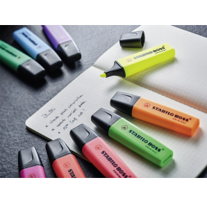 TEXTMARKER STABILO BOSS ORIGINAL SET 15 CULORI + DESKSET
