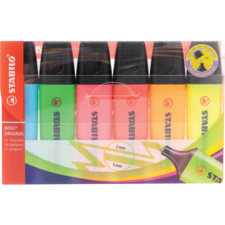SET 6 MARKERE STABILO BOSS