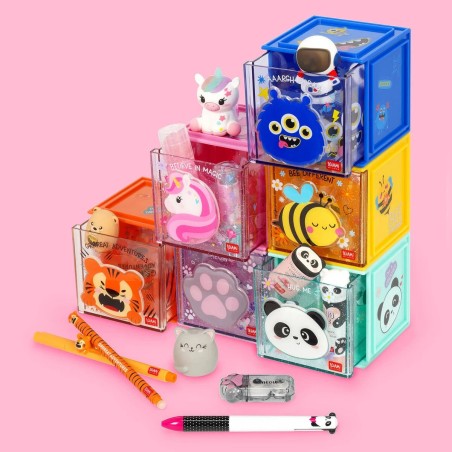 ORGANIZATOR BIROU CUTIE CUBE TIGRU LEGAMI