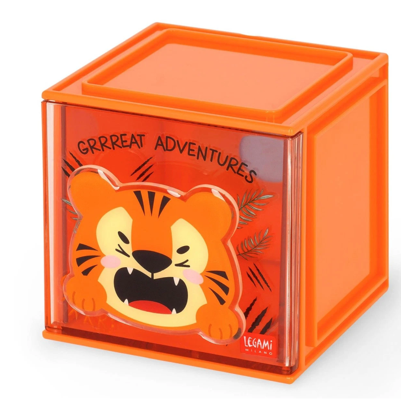 ORGANIZATOR BIROU CUTIE CUBE TIGRU LEGAMI