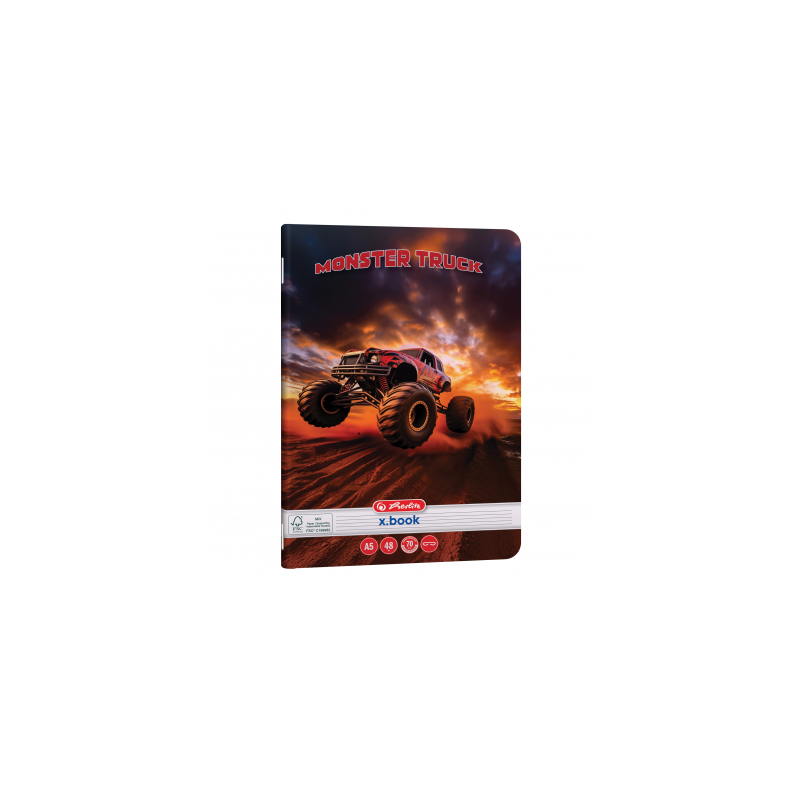 CAIET A5 48 FILE 70G/MP DICTANDO MONSTER TRUCK