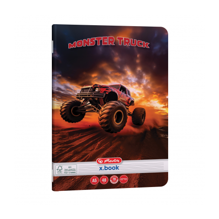 CAIET A5 48 FILE 70G/MP DICTANDO MONSTER TRUCK