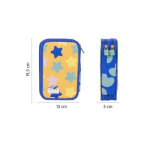 PENAR ECHIPAT 2 COMPARTIMENTE 36 PIESE BLUE ODYSSEY MILAN