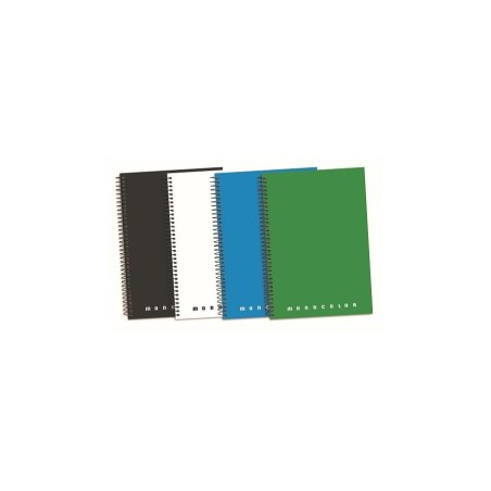 CAIET  MONOCOLOR A4 MATEMATICA 160 F COPERTA  EXTRADURA (NEGRU, ALB, ROZ, BLEU)