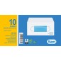 PACHET 10  PLICURI PROTECTIE MASCA 120X235 ALBE 120 GR