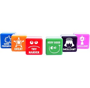 SET 6 STAMPILE DIVERSE CULORI