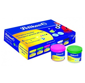 TEMPERA SET 6 CULORI 40 ML...