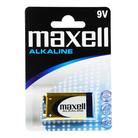 MAXELL BATERIE ALCALINA 9V...