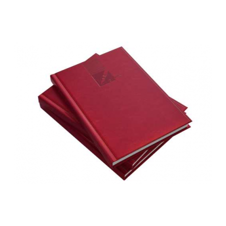 AGENDA A5 NEDATATA 224F ROSU
